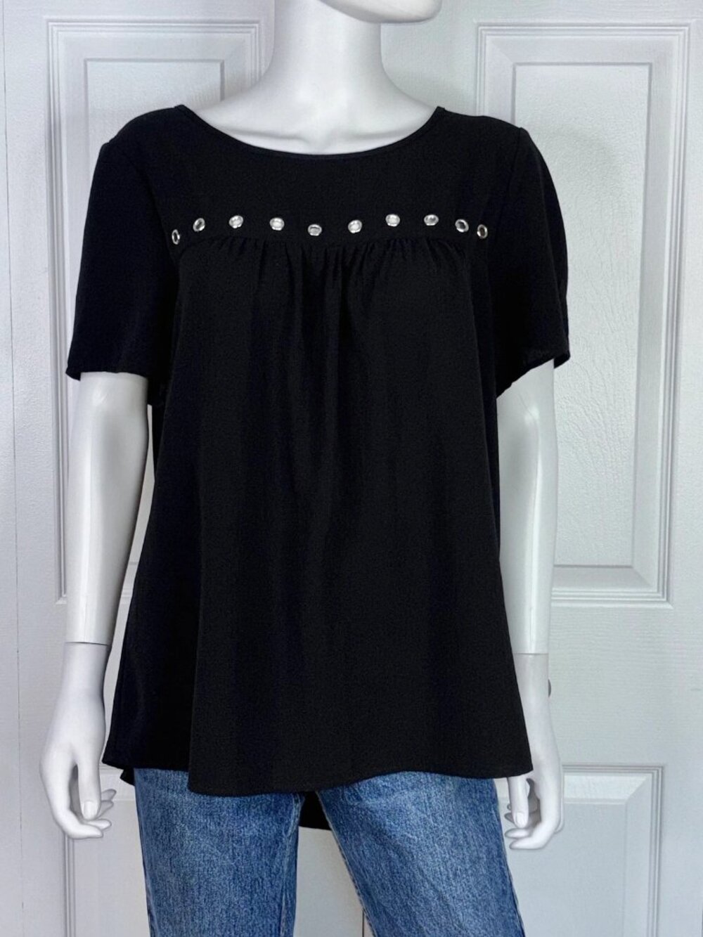 SPENCE women's short-sleeved blouse XL